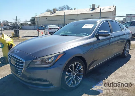 2015 Hyundai Genesis 3.8 из США, поврежденный, VIN KMHGN4JEXFU096668